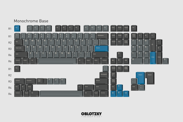 その他 GMK Oblivion V3.1 Bộ keycap GMK Oblivion V3.1 (Cherry profile / ABS Double-shot)