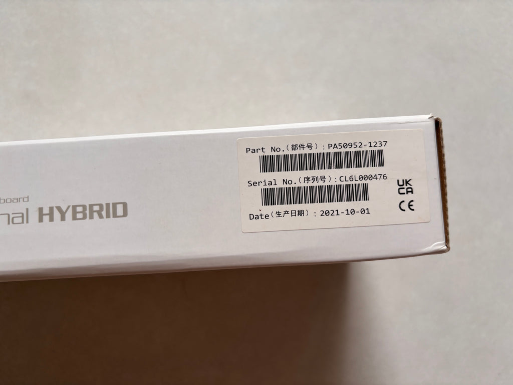 HHKB Hybrid Type-S Snow 25 Anniversary
